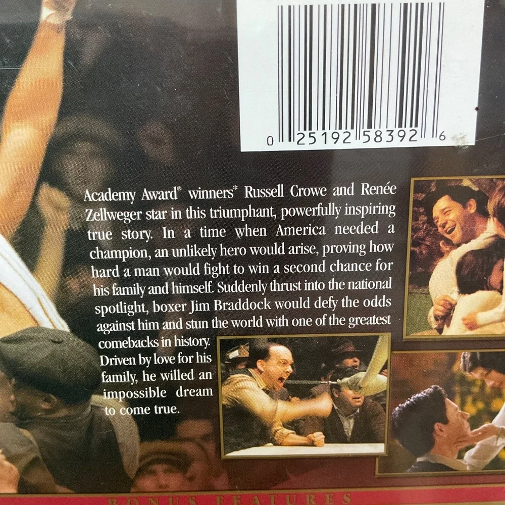 DVD -  Cinderella Man. V92